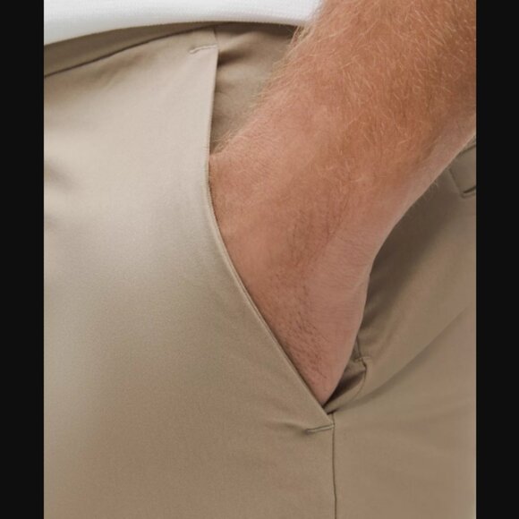 Lululemon Athletica Men's ABC Classic-Fit Trouser Smooth Twill Sheer Oak $138.00 - Picture 7 of 15